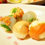 【食】初めて作った手毬寿司